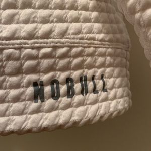 NoBull quilted crew pullover. White size XL